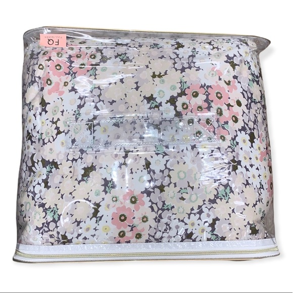 ♠️kate spade 100% Cotton Daisy Garden Full Queen Comforter Set 3-Piece - Picture 3 of 11